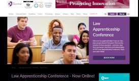 
							         Law Apprenticeship Conference 2019 - Hear ... - The Lawyer Portal								  
							    