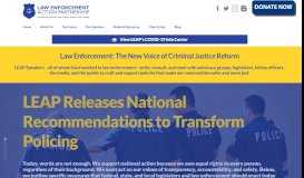 
							         Law Enforcement Action Partnership | Advancing Justice and Public ...								  
							    