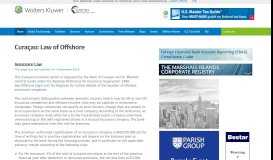 
							         Law of Offshore - Insurance Law - Lowtax - Global Tax & Business Portal								  
							    