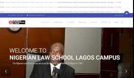 
							         Law School Lagos Campus								  
							    