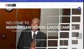 
							         Law School Lagos Campus – Nigerian Law School Lagos Campus								  
							    