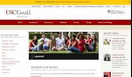 
							         Lawmail | USC Gould School of Law								  
							    