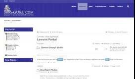 
							         Lawson Portal - LawsonGuru.com								  
							    
