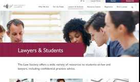 
							         Lawyers & Students – Law Society Alberta								  
							    