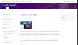 
							         Layer Showcase—Portal for ArcGIS | ArcGIS Enterprise								  
							    