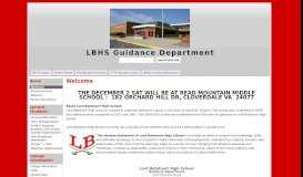 
							         LBHS Guidance Department - Google Sites								  
							    