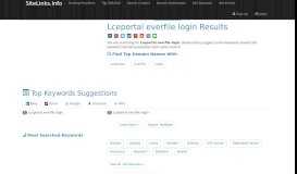 
							         Lceportal everfile login Results For Websites Listing								  
							    