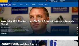 
							         LCFC - Leicester City Official Website								  
							    
