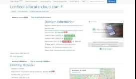 
							         Lcnfteol.allocate-cloud.com - Site-Stats .ORG								  
							    
