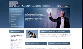 
							         LDP Media Design, Kommunikationsberatung und Filmproduktion ...								  
							    