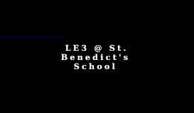 
							         LE3 @ St. Benedict's - LE3 Preschool- Williamsville								  
							    
