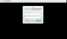 
							         Lead Expert Username: Password: Register Forgotten your password?								  
							    
