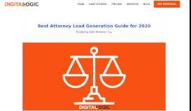 
							         Lead Generation for Lawyers 2019: Comprehensive Overview by ...								  
							    
