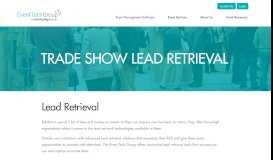 
							         Lead Management Services - Lead Retrieval Systems | Expo Logic								  
							    