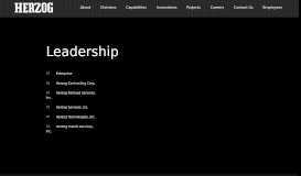 
							         Leadership Archive - Herzog								  
							    