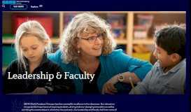 
							         Leadership & Faculty - GEMS World Academy Chicago								  
							    