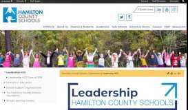 
							         Leadership HCS - Hamilton County Schools								  
							    