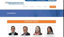 
							         Leadership - Helping Hand Center								  
							    