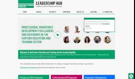 
							         Leadership Hub - Education and Training Foundation								  
							    