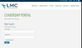 
							         Leadership Portal - LMC – a fellowship of anabaptist churches								  
							    
