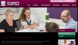 
							         Leadership & Teaching Team | St Mary's Catholic College Cairns								  
							    