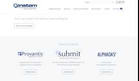 
							         Leading China-Based CRO Selects Instem's Provantis Portal for ...								  
							    