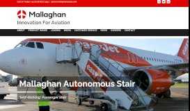 
							         Leading Global Manufacturer of Airport Ground Support ... - Mallaghan								  
							    