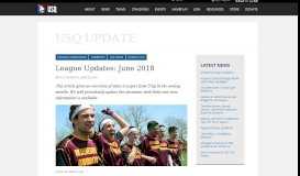 
							         League Updates: June 2018 | US Quidditch								  
							    