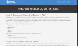 
							         Leap - Amber Alert								  
							    