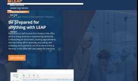 
							         LEAP US: Law Practice Management Cloud Software for ...								  
							    