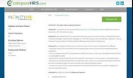 
							         Learn about Infinity HR software - Compare HRIS								  
							    