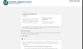 
							         Learn About Refunds - Tidewater Community College								  
							    