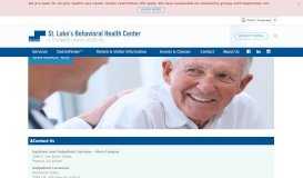 
							         Learn About St. Luke's Behavioral Health Center | Phoenix AZ								  
							    