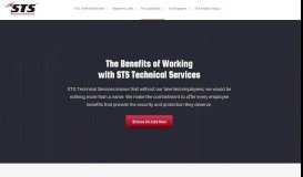 
							         Learn About the Employee Benefits Provided by STS Technical Services								  
							    