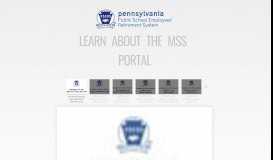 
							         Learn About the MSS Portal - Introducing the New Member Self ...								  
							    