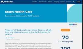 
							         Learn how Essen Health Care leverages cloud communications ...								  
							    