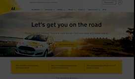
							         Learn to drive with AA Driving School | AA								  
							    