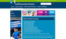 
							         Learn to swim in Selby - Selby Leisure Centre								  
							    