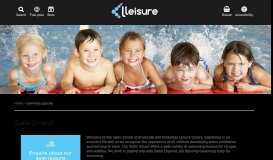 
							         Learn to Swim - Swimming Lessons - lleisure - Bramcote								  
							    
