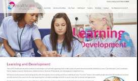 
							         Learning and Development - NG Healthcare								  
							    