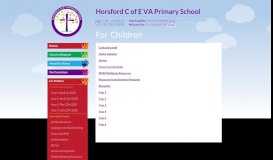 
							         Learning at home » Horsford CofE VA Primary School								  
							    