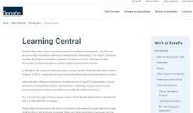 
							         Learning Central | Benefis Health System								  
							    