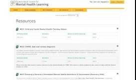 
							         Learning Centre: Resources								  
							    