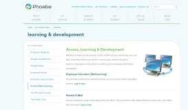 
							         Learning & Development - Phoebe Putney								  
							    