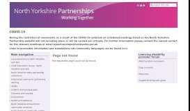 
							         Learning Disability Provider Forum | North Yorkshire Partnerships								  
							    