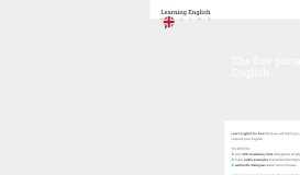 
							         Learning English Online - the online English learning portal								  
							    