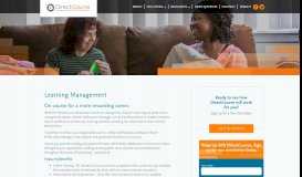 
							         Learning Management – DirectCourse								  
							    