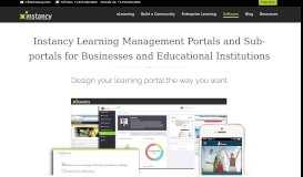 
							         Learning Management System Portal for Businesses and Institutions								  
							    