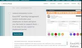 
							         Learning Management System | RealPage								  
							    
