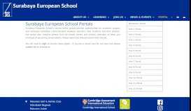 
							         Learning Portal Access - Surabaya European Schools								  
							    